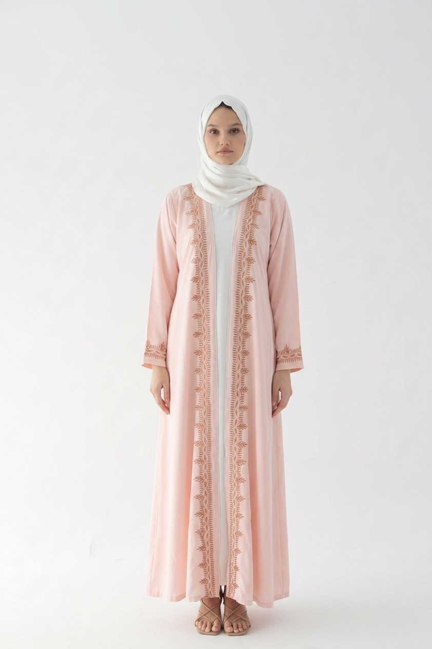 Blush Pearl Abaya